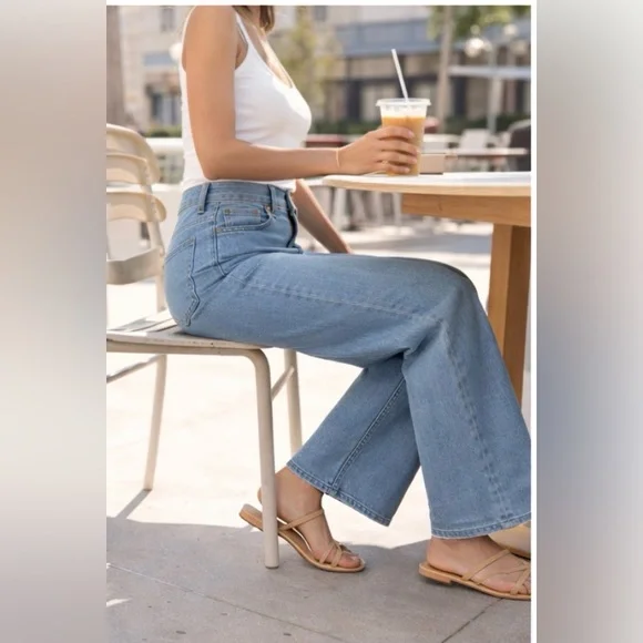 High Rise Wide Leg Denim | Mezclilla Chic - Picture 6 of 14